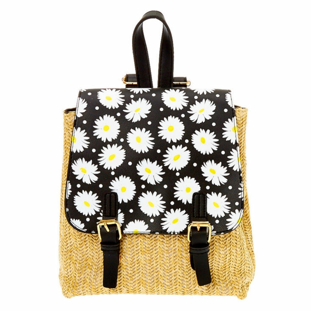 Daisy Straw Small Backpack - Picture 3 of 7